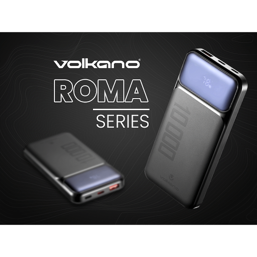 Volkano Roma Series 10000mah P.D. 20W Power Bank