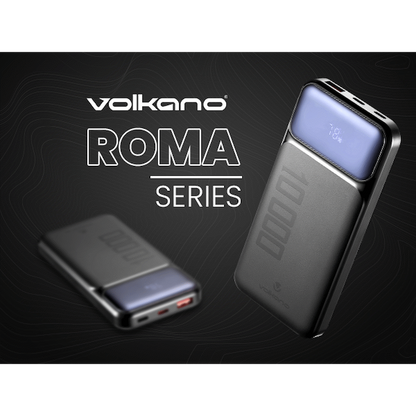 Volkano Roma Series 10000mah P.D. 20W Power Bank