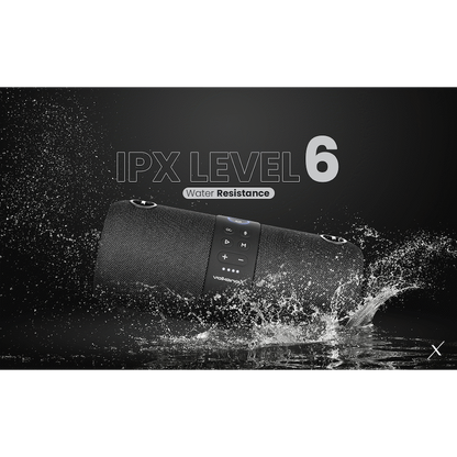 VolkanoX Python Series Bluetooth Speaker - Black
