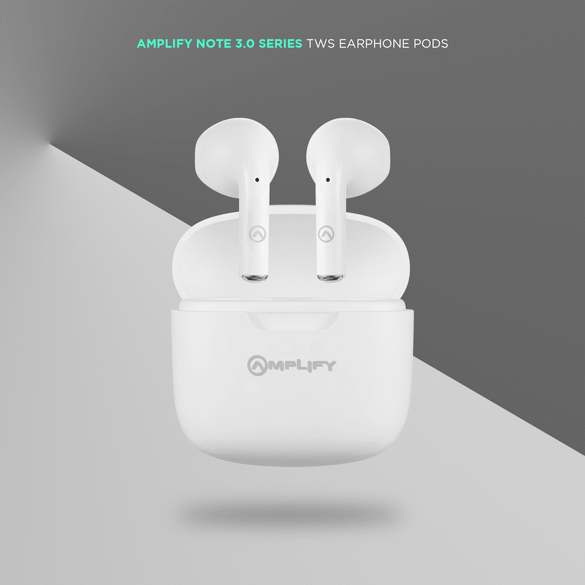 Amplify Note 3.0 Series TWS Earphones - White