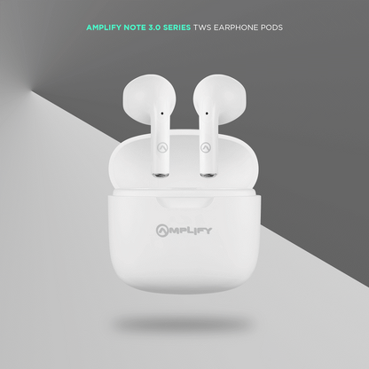 Amplify Note 3.0 Series TWS Earphones - White