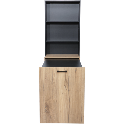 Adaptive Desk, With  Bookshelf