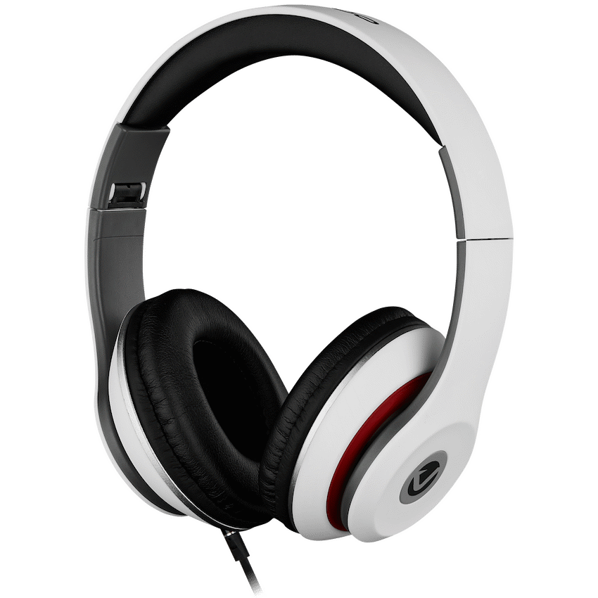 Volkano Falcon Series Headphones with Microphone - White