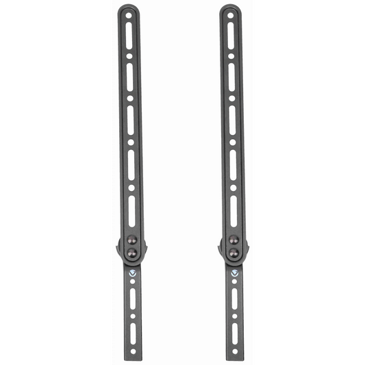 Volkano Steel Series Soundbar and Speaker TV Bracket - Black