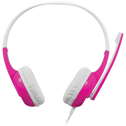 Volkano Kids Chat Junior Series Headset with Mic - Pink