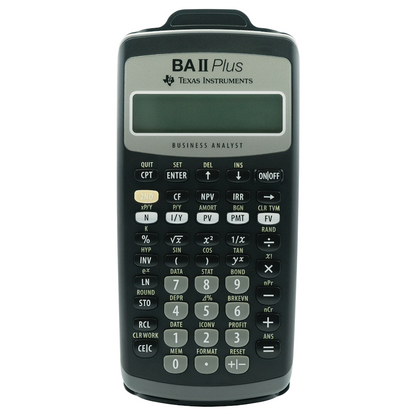 Texas Instruments BA ii Plus Financial Calculator
