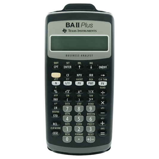 Texas Instruments BA ii Plus Financial Calculator