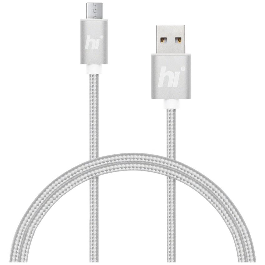 HI MFI Lightning Cable 1.2m - Silver