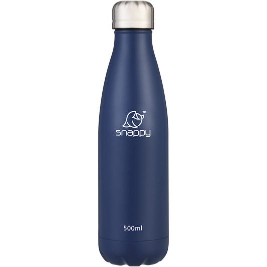 Snappy Stainless Steel Vacuum Bottle 500ml Ocean ( Order in Qty of 6)