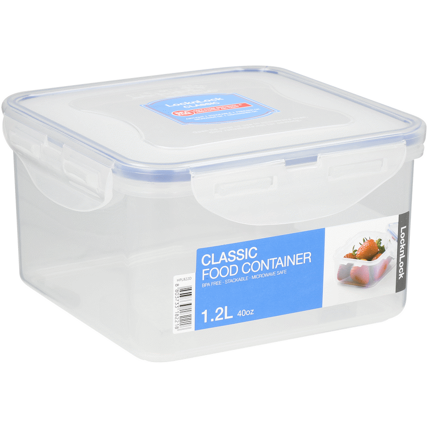 LocknLock square container 1.2lt ( Order in Qty of 4)