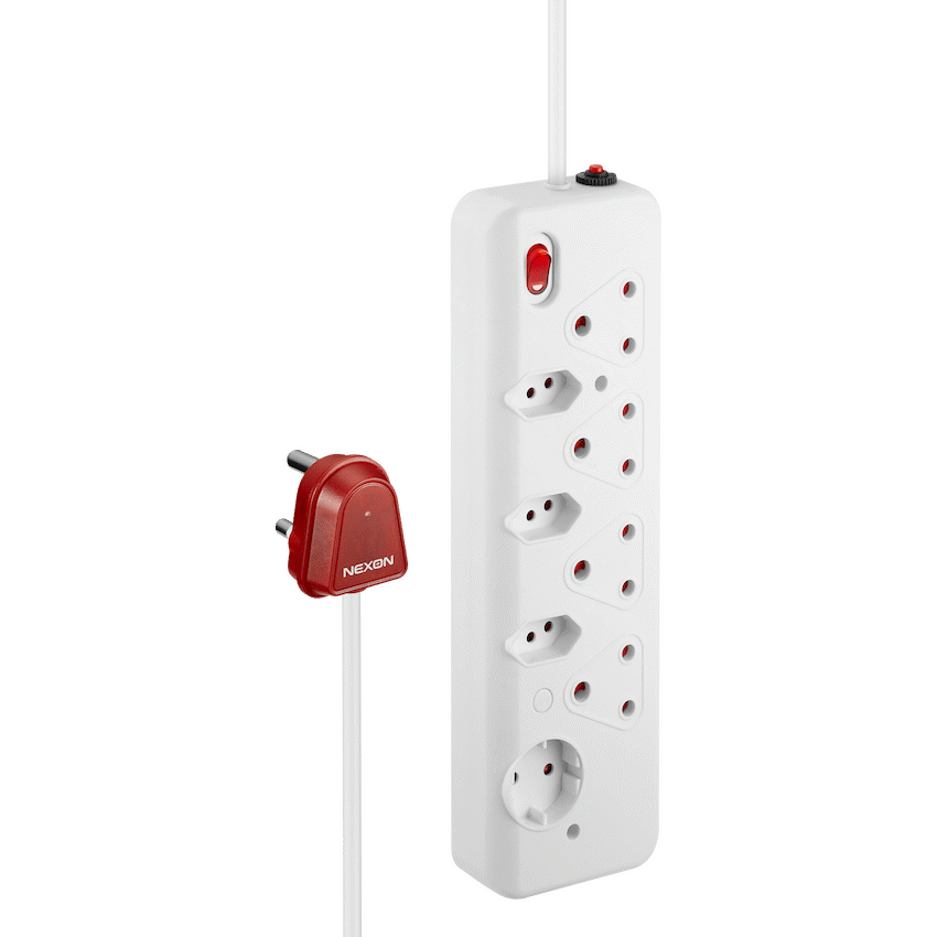 Nexon 8-Way High Surge Multiplug 0.5m