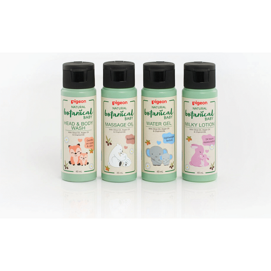 Pigeon - Baby Travel Set Natural Botanical