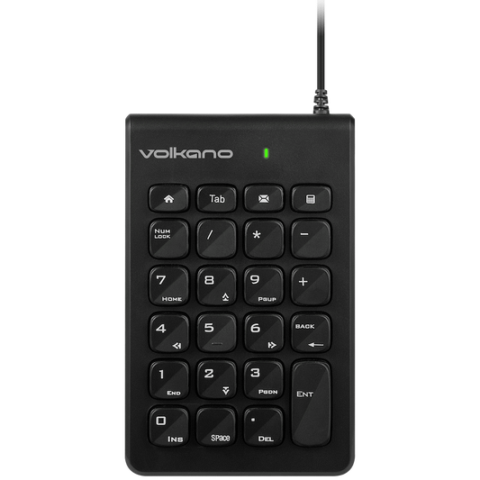 Volkano Numeric Series USB Numeric Keypad - Black