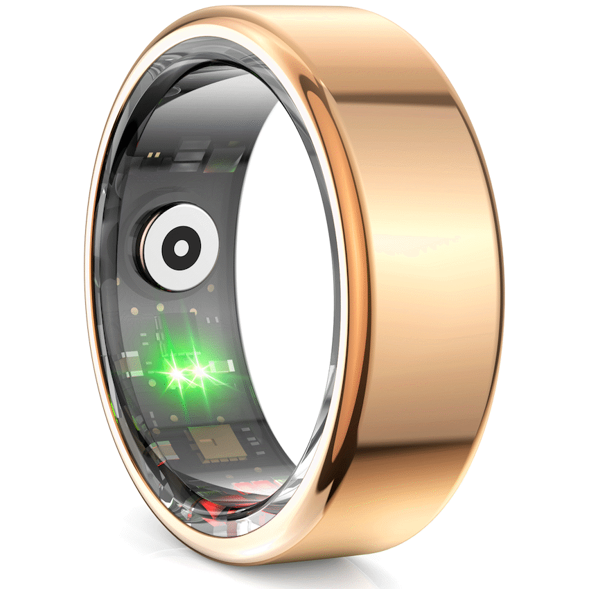 Volkano Ring Series Smart Ring with Charging Case - 19.1mm