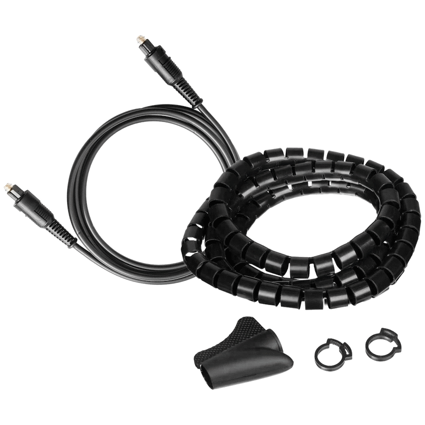 Volkano 1.2m & 3m Toslink Cables and 1.5m 20mm Express Cable - Bundle