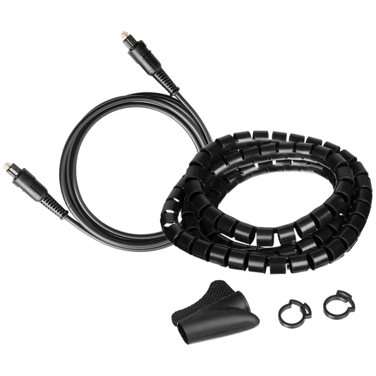 Volkano 1.2m & 3m Toslink Cables and 1.5m 20mm Express Cable - Bundle