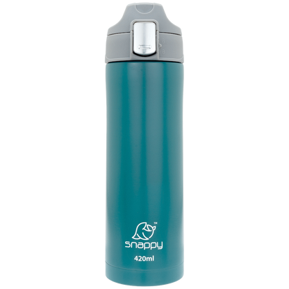 Snappy Flow Thermal Tumbler 420ml Teal ( Order in Qty of 6)