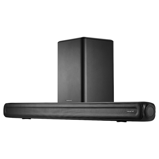 VolkanoX Supersonic Series 2.1 200w Soundbar System with Wireless Subwoofer - Black
