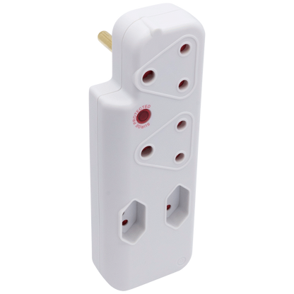 Ellies 4-Way Surge Adaptor - WT