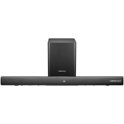 VolkanoX Supersonic 2 Series 2.1 200w Soundbar System with Wireless Subwoofer - Black
