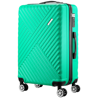Travelwize Astra ABS 77cm 4-Wheel Spinner Luggage - Jade