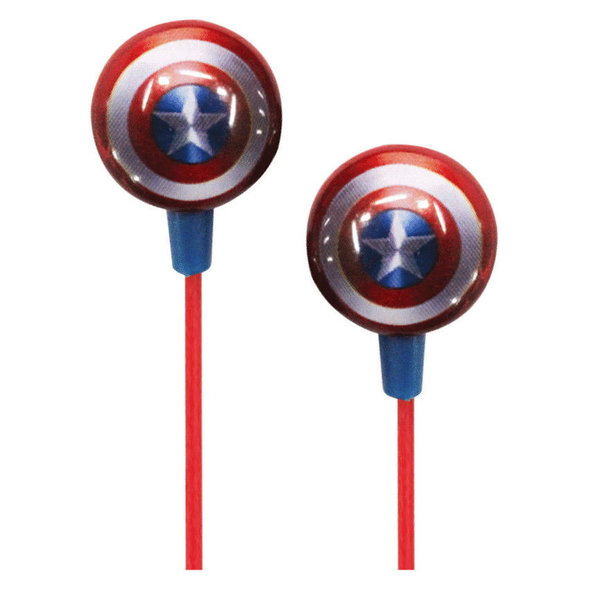 Marvel Aux Earphones - Captain America