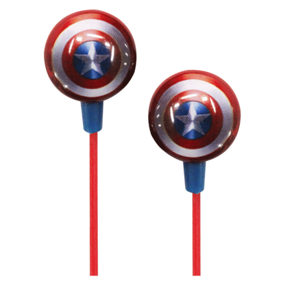 Marvel Aux Earphones - Captain America