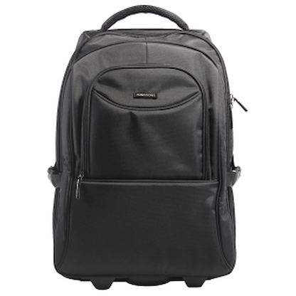 Kingsons Prime 15.6" Laptop Trolley Backpack - Black