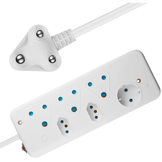 SWITCHED 6 Way Basic Multiplug