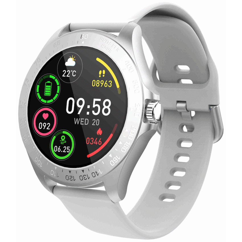 Volkano Vogue Series Fashion Smart Watch - White