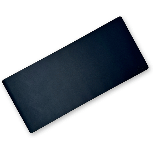 Everfurn Prime Faux Leather Desk Mat - Black
