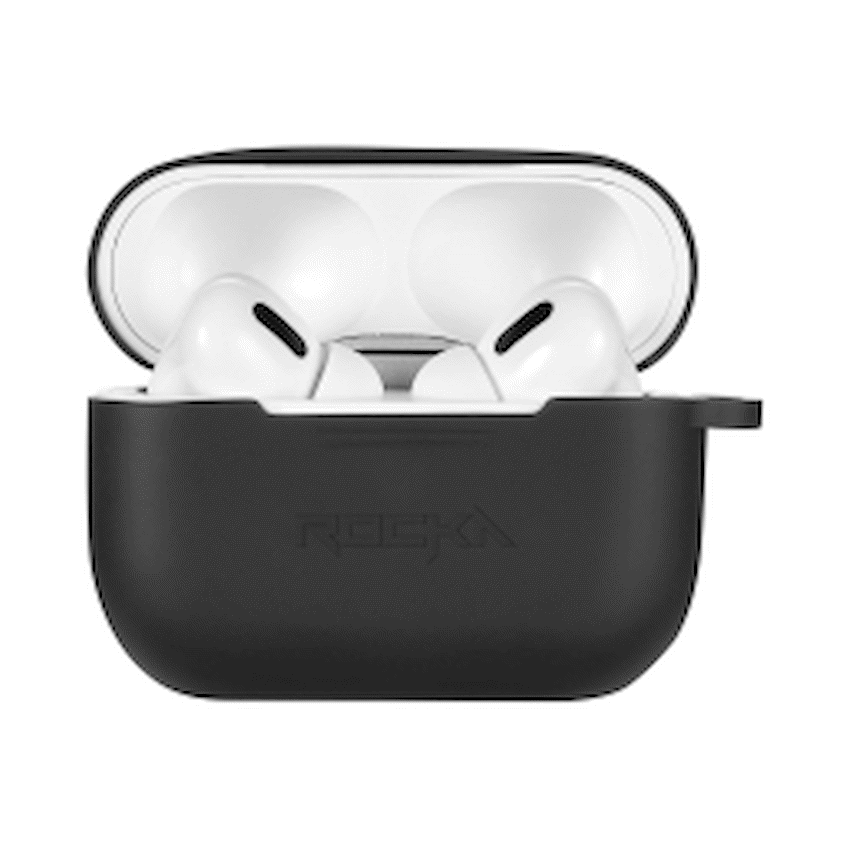 Rocka Free X Series TWS Earphones + Charging Case - White Case + Black Cover