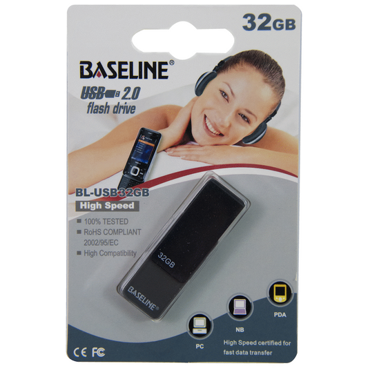 Baseline USB 32GB Flash Drive