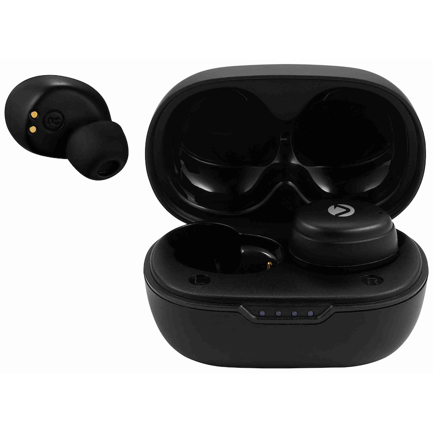 Volkano Sagittarius Series TWS Earphones + Charging Case - Black
