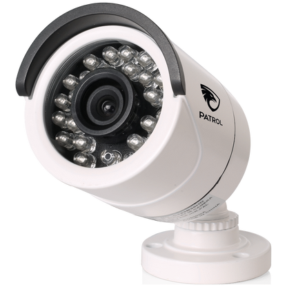 Patrol 1080P Bullet Camera - White