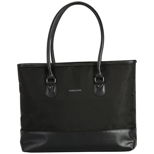 Kingsons 15.6" Classy series Black ladies shoulder bag