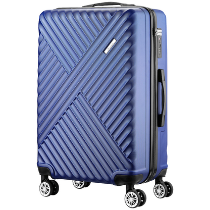 Travelwize Astra ABS 77cm 4-Wheel Spinner Luggage - Navy