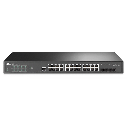 TP-Link TL-SG3428JetStream 24-Port Gigabit L2+ Managed Switch with 4 SFP Slots