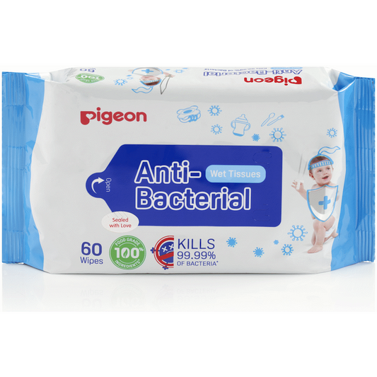Pigeon - Anti-Bacterial Wipes 60's