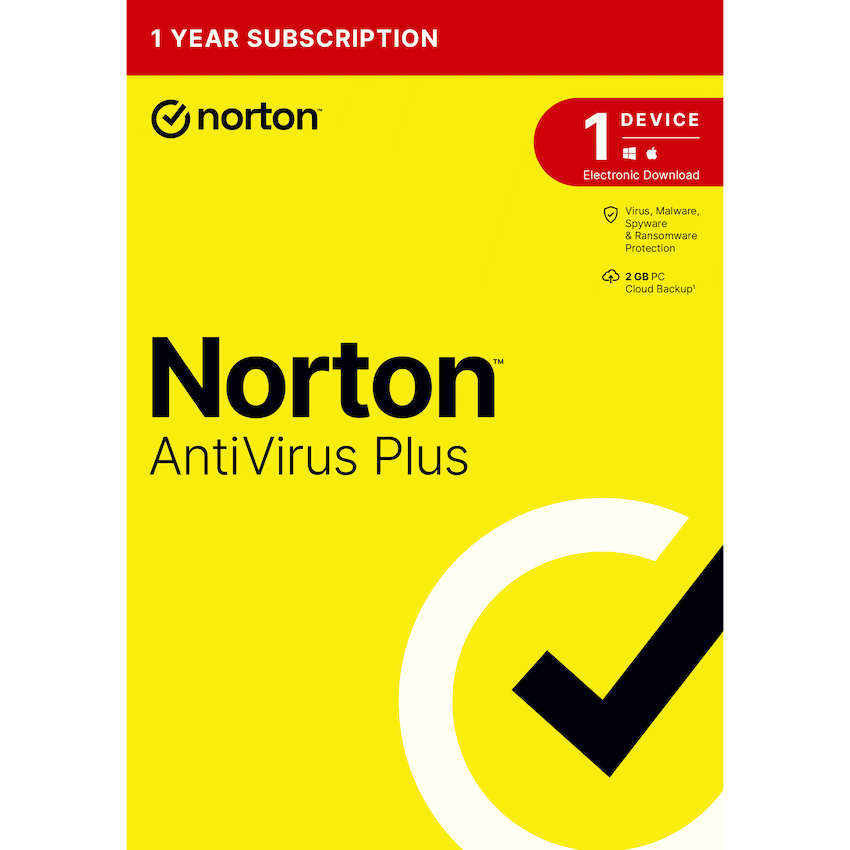 Norton AV Plus 2GB AF 1User 1D 1Y DVD