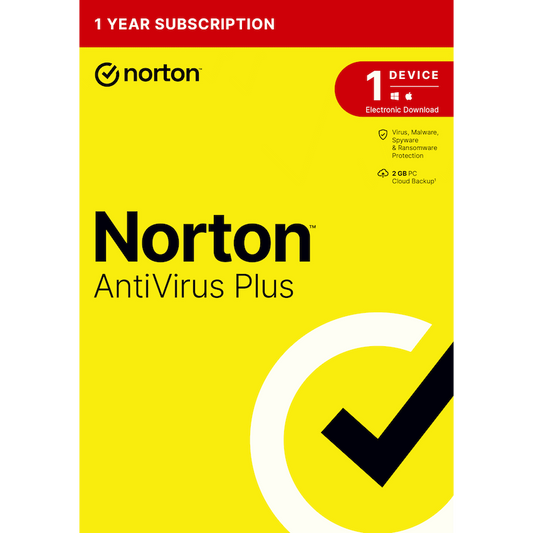 Norton AV Plus 2GB AF 1User 1D 1Y DVD