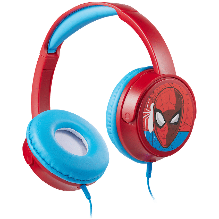 Spider-Man Auxiliary Headphones with Stickers
