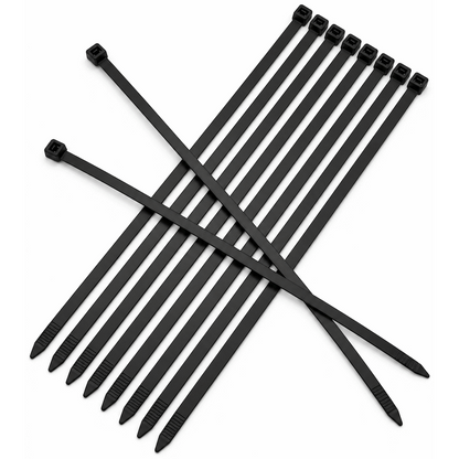 Ellies Cable Tie 4.8mm X 400mm -  100 PACK SIZE - BK