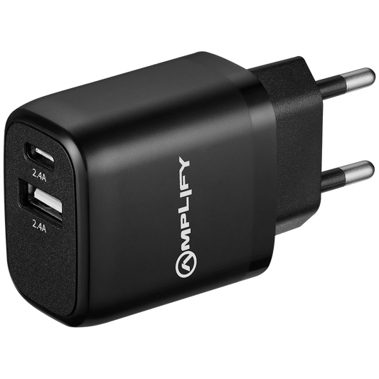 Amplify On the Fly Dual USB & Type-C Adapter