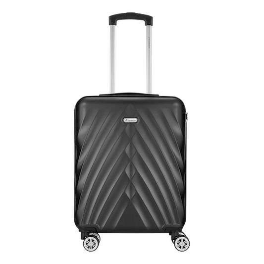 Travelwize Terra ABS 67cm 4-Wheel Spinner Luggage - Black