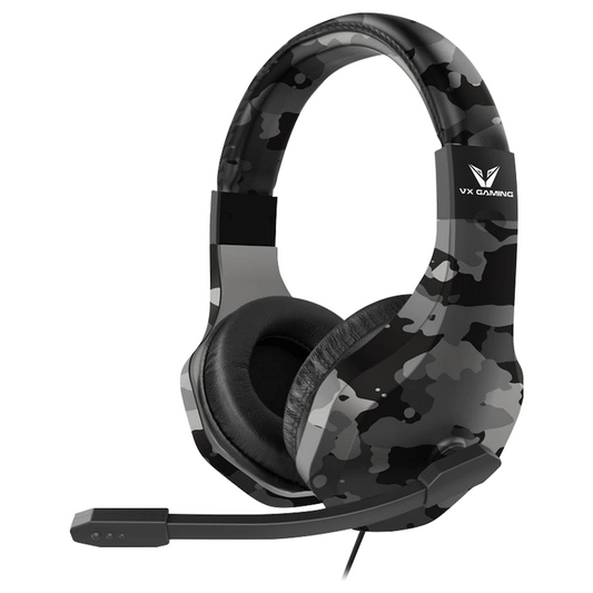 VX Gaming Camo Series 6-in-1 Gaming Headphone for PS3/PS4/XB1/PC and Mobile