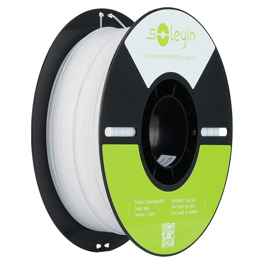 Soleyin Basic PETG White_1.75_1KG