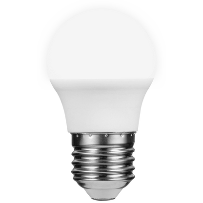 Switched 5w Golfball LED Light Bulb E27 Cool White