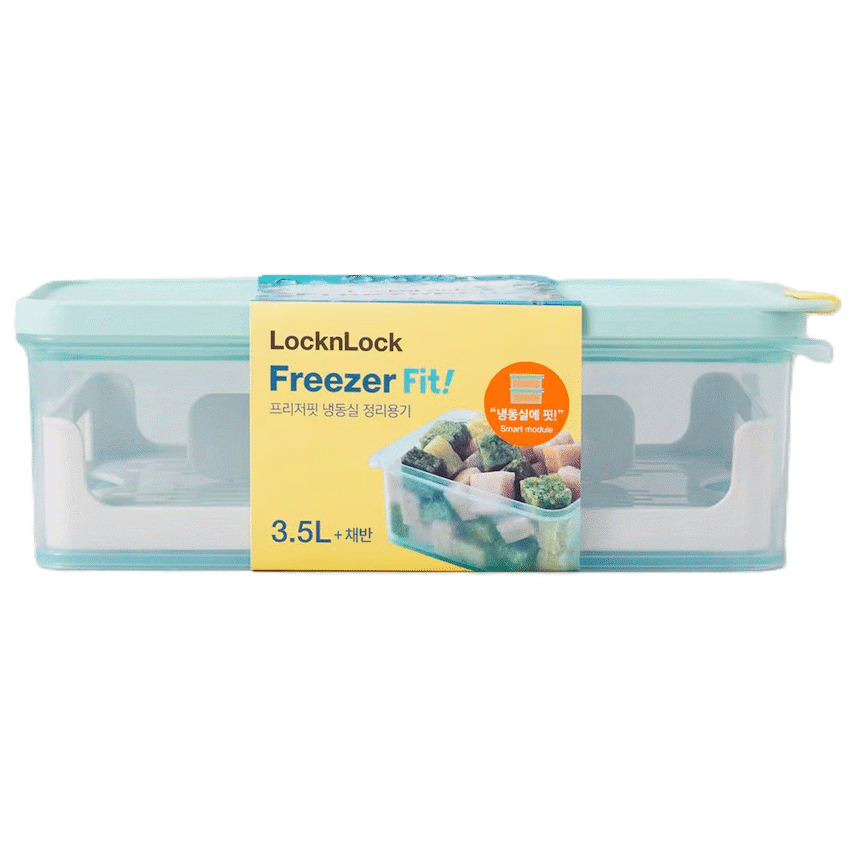 LocknLock Freezer Fit rect 3.5lt w/drain ( Order in Qty of 6)
