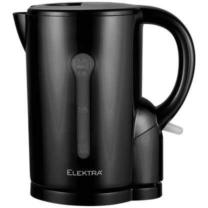 Elektra 1.7l Plastic Cordless Kettle - Black